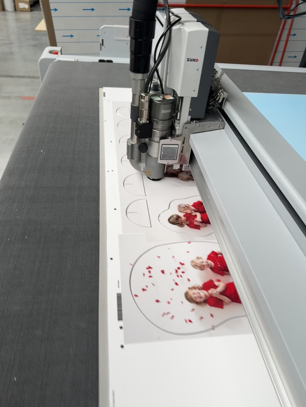 Fotoprint in Forex contour met voet - 30cm hoog